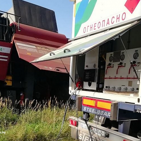 News from the field: GSC MOBILE GAS REFUELER works in Belarus successfully