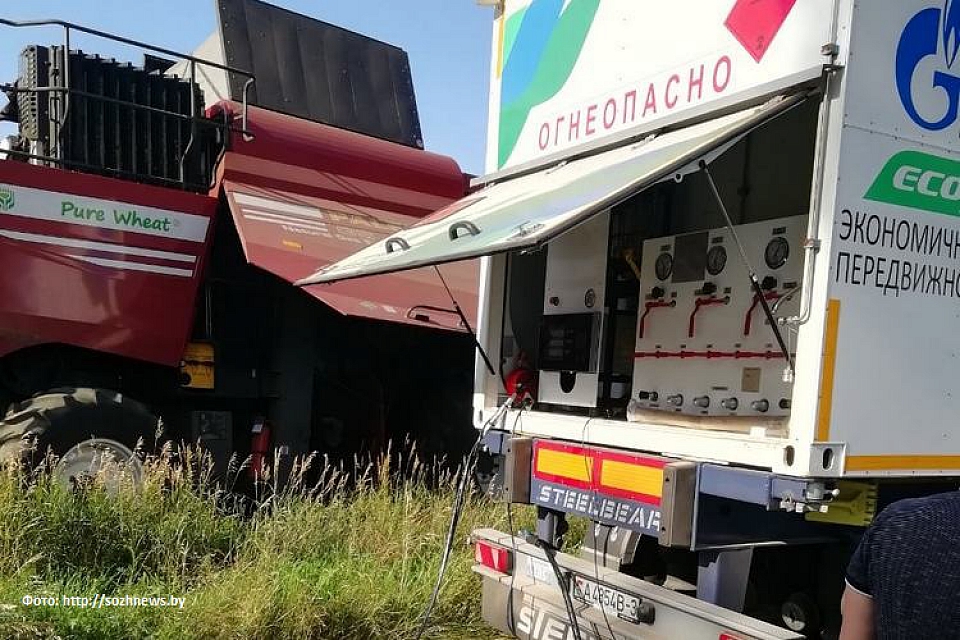 News from the field: GSC MOBILE GAS REFUELER works in Belarus successfully